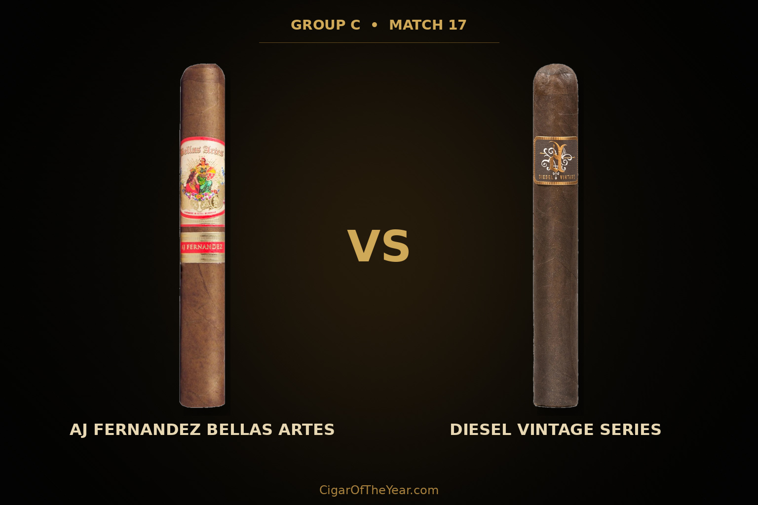 AJ Fernandez Bellas Artes vs Diesel Vintage Series in Match M17